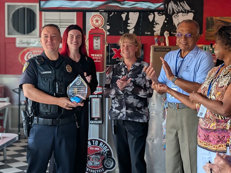 Respect for Law Day honors OFC Jeffrey Langford